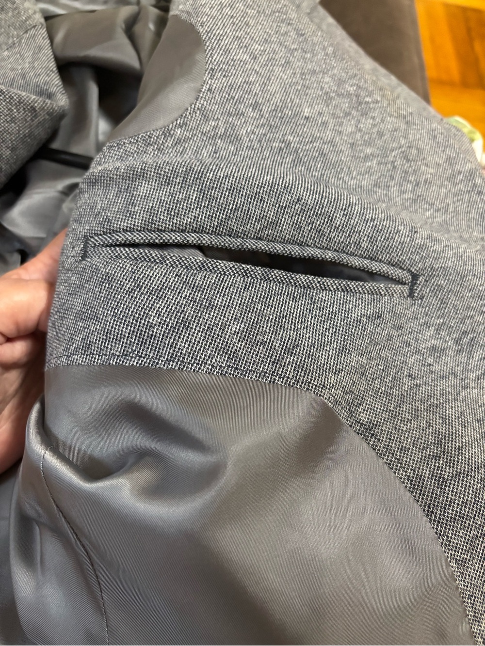 Bonobos Men’s Gray 100% Cotton Blazer Size 40S US / EU 50 Coat Business - Picture 14 of 16